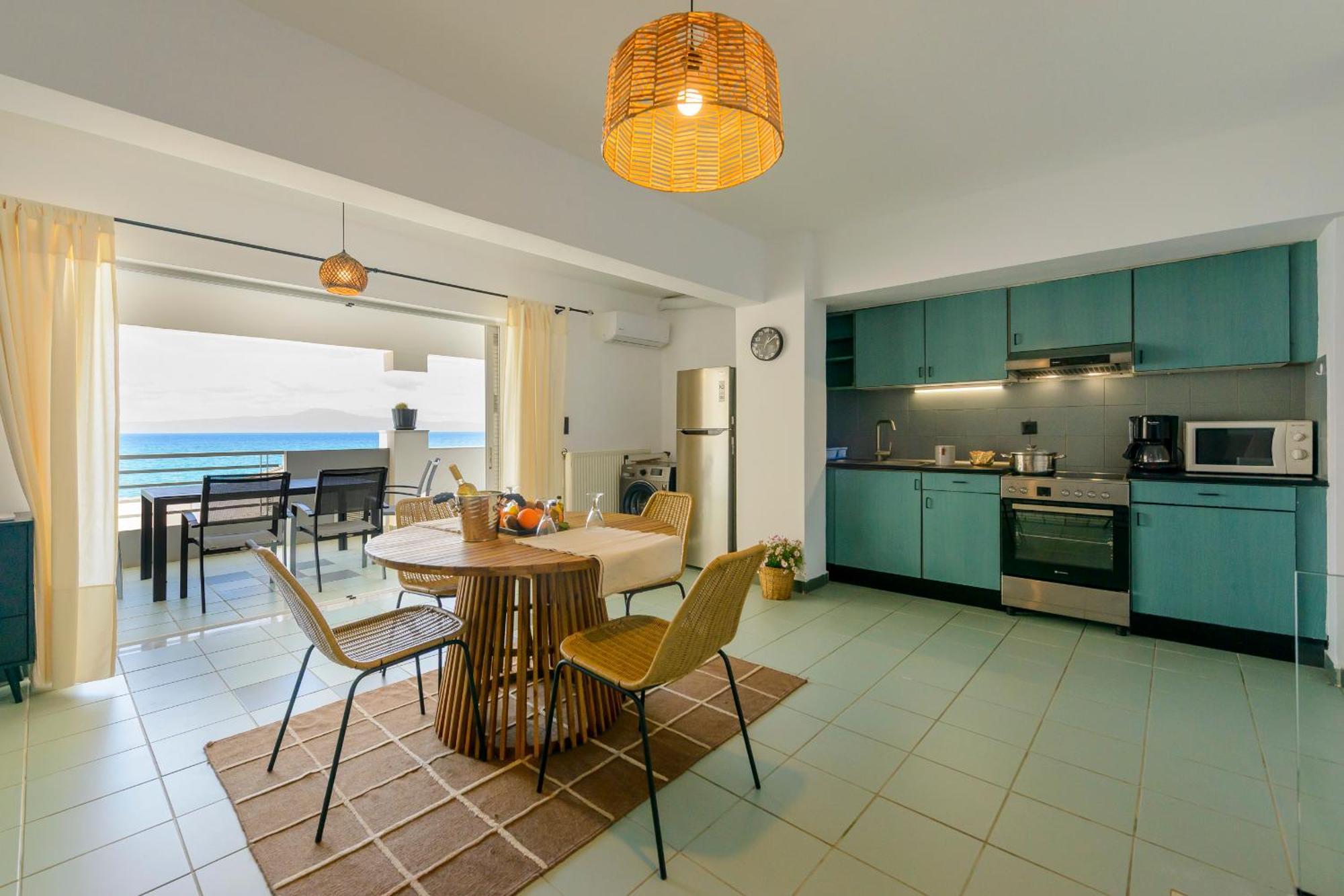 Agali 2 Maizonette Front Of The Sea Apartment Akrogiali Exterior foto