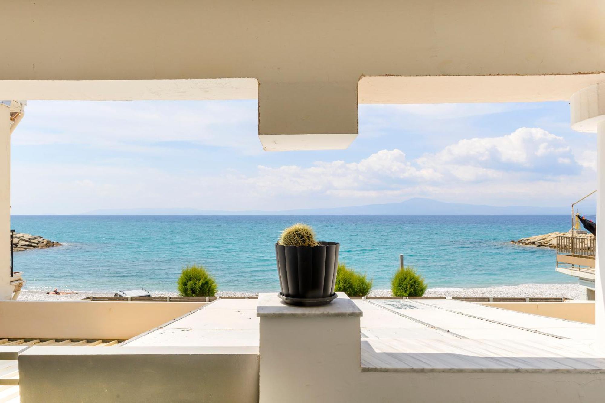 Agali 2 Maizonette Front Of The Sea Apartment Akrogiali Exterior foto